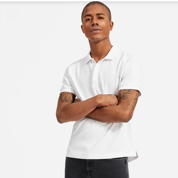 Everlane Other - NWT. Everlane Men’s Performance Polo Shirt in White. Size Large.